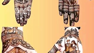 New foot mehndi design