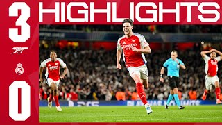 A SPECIAL NIGHT IN N5! _ Arsenal vs Real Madrid (3-0) _ UCL Highlights _ Rice (2) and Merino ????
