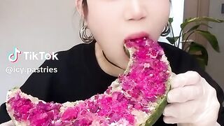 Ice eating