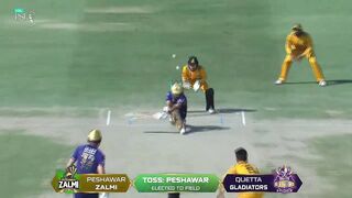 1st Innings Highlights - Peshawar Zalmi vs Quetta Gladiators - Match 2 - HBL PSL X - M2M1A