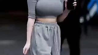 New Chinese girl street style fashion