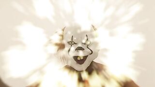 Mask  on the face