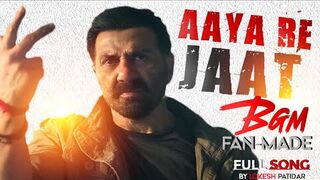 Aaya Re JAAT _ Theme Song Movie BGM _ Fan-Made Title Track _ Sunny Deol _ Randeep Hooda Remix Score