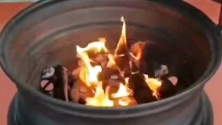 In case you don't have a stove or fireplace at home
