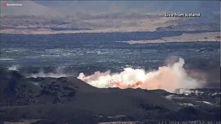 Iceland volcano