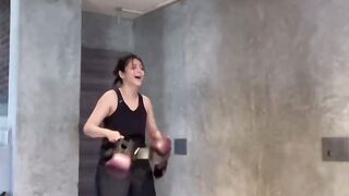 I love fighting changes within and breaking my body back into shape