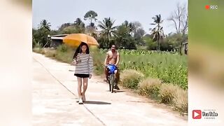 funny viral video of beautiful girl