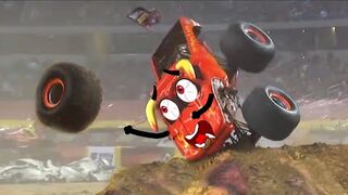 Crazy Monster Truck Freestyle Moments _ Monster Jam highlights 2020 _ Woa Doodles Funny Videos