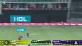 Let's Recap Lahore' All Boundaries & Fall of Wickets - Match 4 - HBL PSL X - M2M1A