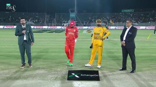 Toss - Islamabad United vs Peshawar Zalmi - Match 5 - HBL PSL X - M2M1A
