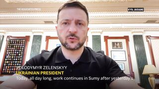 Zelenskyy calls for increased pressure on Russia after missile attack on Sumy.
