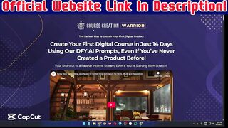 Course Creation Warrior Review - Legit Software?