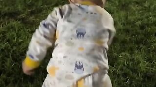 Funny happy