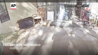 New bodycam video shows investigators entering Gene Hackman's home.
