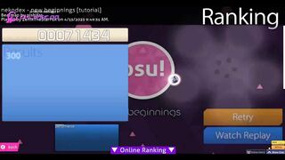 Learning Osu Day 1 Part 1