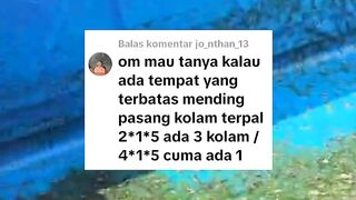 Lebih baik buat 3 kolam ukuran kecil atau 1 kolam ukuran besar❓