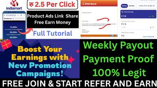 Unlock Unlimited Earning Potential with the IndiaMART Refer & Free Earn Affiliate Program