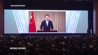 Chinese Communist Party official in Hong Kong calls US tariffs 'senseless'.