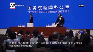 China says US tariff pressure will not affect economic growth.