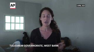 Displaced Palestinians told to leave shelters in West Bank I AP Explains.