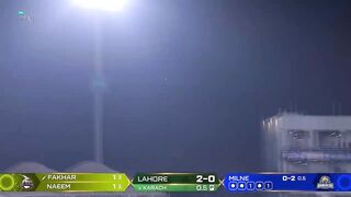 1st innings Powerplay - Karachi Kings vs Lahore Qalandars - Match 6 - HBL PSL X - M2M1A