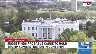 Judge finds probable cause to hold Trump administration in contempt for violating deportation order
