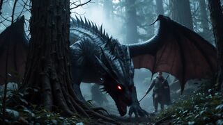 Dragon Attack Man When He Wast Jungal