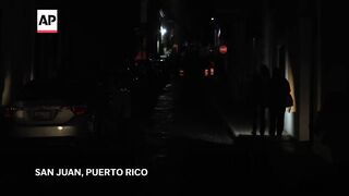 Crews work to restore power after another Puerto Rico blackout.