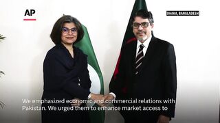 Bangladesh and Pakistan officials resume bilateral talks after 15-year gap.