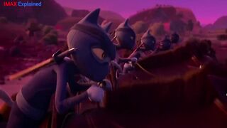 A dog named Hank becomes a Samurai in the cat town Movie explained in Hindi