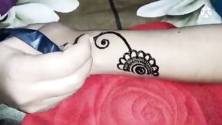 Easy Mehndi design ❤️