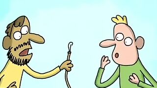 Funny cartoon short video