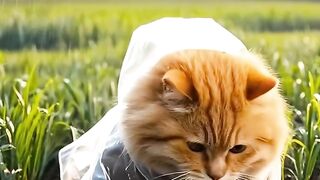 Cute cat stutus