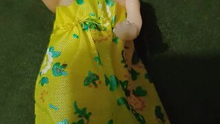 A Doll is playing.