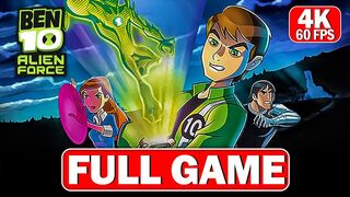 Ben 10: Alien Force Gameplay Walkthrough (4K 60FPS) #nilangames.