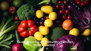 Quelles sont les meilleures vitamines antioxydantes ?
