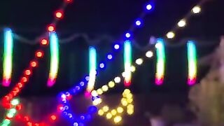 Make amazing frill lights at home || Amazing event decoration light making RGB effect