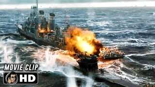 US Destroyer Vs German U-Boat Battle Scene _ GREYHOUND (2020) Movie CLIP HD