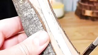 Melukis di kayu kecil