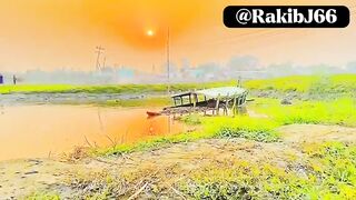 অসাধারণ একটা গ্রামের দৃশ্য