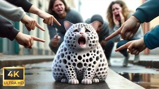 Poor Cat Infected with New Virus ⎮ Kind Doctor ⎮ Cute Cat ????????_⚕️???? #cat #aicats #catvideos2024