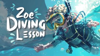 Zoe Diving Lesson