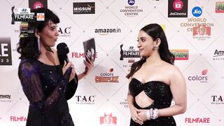 akansha ranjan in super hot black show