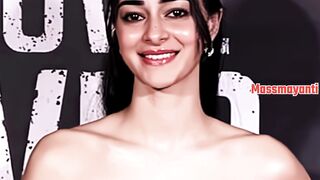 ananya pandey in tight red