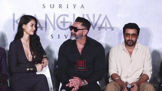 DISHA Patani interview in black