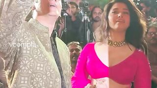 Tamanna hot in pink dresss