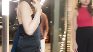 kriti sanon hot in black dress