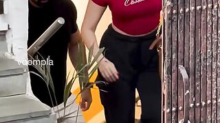 tamanna bhatia in top red