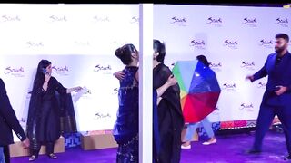 Actress Shraddha Kapoor Ravishing Black Saree