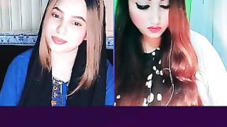 bigo big live private open show Pakistani shehzadi Vs Indian item girls